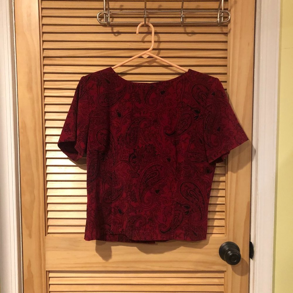 Vintage Sag Harbor top/skirt set